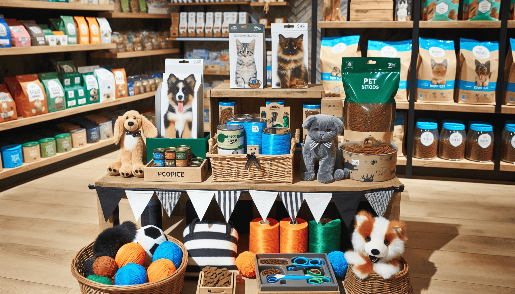 Pet supplies at Exchange